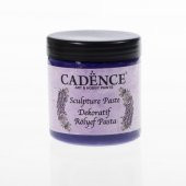 Cadence Sculpture Rölyef Pasta 6831 Mor 250ml thumbnail 1