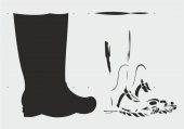 Boyutlu Desen Stencil Şablon (21x30) BY-063 thumbnail 1