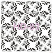 HD83 Cadence Home Dekor Stencil 45x45 thumbnail 1