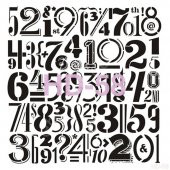 HD58 Cadence Home Dekor Stencil 45x45 thumbnail 2