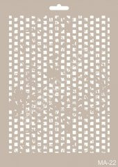 Cadence MA22 Mix Media Stencil thumbnail 1