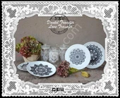 Cadence Dantel Transfer 25x35cm DT034 BEYAZ thumbnail 2