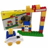 40 Parça İnşaat Yapı Blokları Seti Ant Blocks İnşaat Seti thumbnail 1