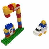 40 Parça İnşaat Yapı Blokları Seti Ant Blocks İnşaat Seti thumbnail 7