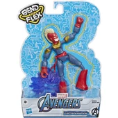 Marvel Avengers Bend & Flex Captain Marvel Figür Lisanslı Ürün thumbnail 2