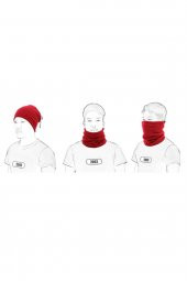 Poalar Byunluk Bere -Bordo  Bordo thumbnail 3
