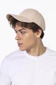 Erkek Düz Renk Şapka  Bej Tek Ebat thumbnail 3