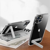 Gpack Apple iPhone 14 Plus Kılıf Lüx Silikon L Standlı thumbnail 2