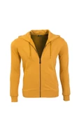 Grand Wolf GW0003 - Basic Kapüşonlu Fermuarlı Sweatshirt thumbnail 2