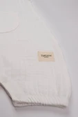 Müslin Kanguru Cepli Salopet Ekru thumbnail 3
