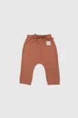 Bağcıklı Basic Pantolon Camel Kahverengi thumbnail 1