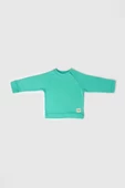 Çıtçıtlı Kapitone Sweatshirt Mint Yeşili thumbnail 2