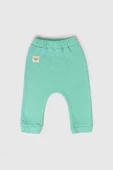 Kapitone Harem Pantolon Mint Yeşili thumbnail 2