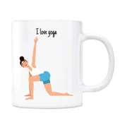 I Love Yoga Kupa Bardak - Model 6 thumbnail 1