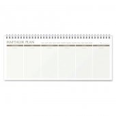 Haftalık Planlayıcı Spiralli Defter - Weekly Planner thumbnail 3