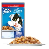 Felix Sığır Etli Kedi Konservesi 85gr thumbnail 2