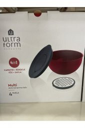 Ultraform 4 Parça Multımıx Set Kırmızı thumbnail 2