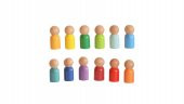 WoodnJoy Waldorf 12li Peg Bebek thumbnail 1