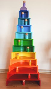 WoodnJoy Waldorf 12li Peg Bebek thumbnail 3
