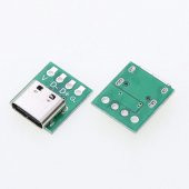 USB Type C 4 Pin DIP Çevirici Pcb Usb Dip Adaptör Kart thumbnail 5