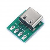USB Type C 4 Pin DIP Çevirici Pcb Usb Dip Adaptör Kart thumbnail 7