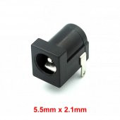 5.5mm x 2.1mm DC Güç Soketi Plastik DC005 Pcb Tip Adaptör thumbnail 7