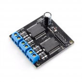 Dual MC33886 Motor Sürücü Modül 40V 5A Akıllı Robot Araba thumbnail 3