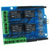 Arduino 4 Kanal Röle Shield DC 24V 3A thumbnail 4