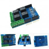 Arduino 4 Kanal Röle Shield DC 24V 3A thumbnail 5