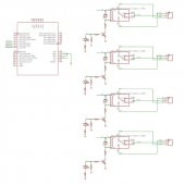 Arduino 4 Kanal Röle Shield DC 24V 3A thumbnail 8