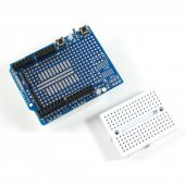 Arduino UNO R3 Proto Shield V5 + Breadboard thumbnail 1