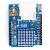 Arduino SD Kart DS1307 RTC Saat Data Kayıt Logger Shield thumbnail 6