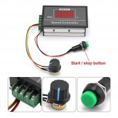 30A 60V DC Motor Hız Kontrol Devresi Panel Tip Potansiyometre thumbnail 6