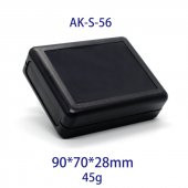 AK-S-56 Plastik Kutu Siyah Elektronik Devre Kutusu thumbnail 2