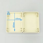 AK-S-56 Plastik Kutu Siyah Elektronik Devre Kutusu thumbnail 5