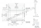 WG12864B Grafik Lcd Modül Glcd 128x64 thumbnail 6