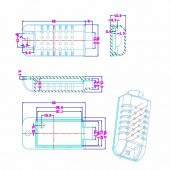 AK-N-22 Mini Plastik Sensör Kutusu Elektronik Devre Kutusu Beyaz thumbnail 8