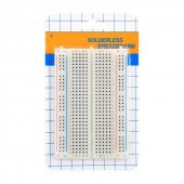 Orta Boy Breadboard 400 Pin Hücre Protoboard Prototip Deney thumbnail 4