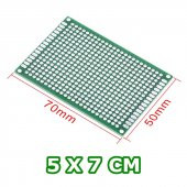 5Cm X 7Cm 18X24 Proto Pcb Pertinaks Elektronik Devre Prototip thumbnail 8
