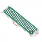 2X8Cm 06X28 Proto Pcb Pertinaks Elektronik Devre Prototip Deney thumbnail 8