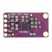 Max9814 Amplikatörlü Analog Mikrofon Modülü Ses Algılama Sensörü thumbnail 4