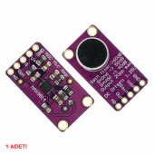 Max9814 Amplikatörlü Analog Mikrofon Modülü Ses Algılama Sensörü thumbnail 5