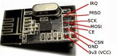NRF24L01 2.4GHz Wireless Modül thumbnail 2