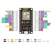 Nodemcu V3 CP2102 ESP8266 ESP-12F Wireless WIFI IOT iot thumbnail 7