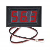 0.56 inch DC 0-100V Digital Kırmızı Voltmetre 3 Telli Panel Tip thumbnail 2