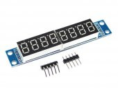MAX7219 8 Hane Seri 7 Segment Ekran Ekran - 8 Digit Dijital Seri thumbnail 4