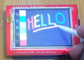 2.4 inch 320X240 Tft Lcd Shield + Resiztif Dokunmatik + Microsd thumbnail 1