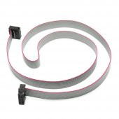 70cm 10 Pin IDC Flat  Kablo JTAG ISP AVR ARM Programlama Kablo thumbnail 1