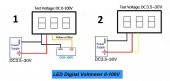 DC 0-100V 10A Digital Voltmetre Ampermetre DSN-VC288 thumbnail 8