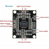 PAM8610 2X15W Amplifier Modül-Dijital Amfi - D Class thumbnail 8